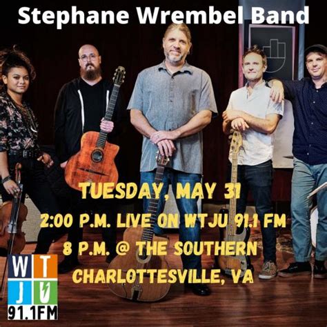 WTJU: Stephane Wrembel Band .